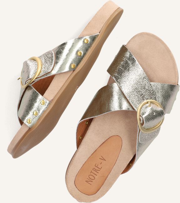 Gouden NOTRE-V Slippers 10318 Gouden NOTRE-V Slippers 10318 - large