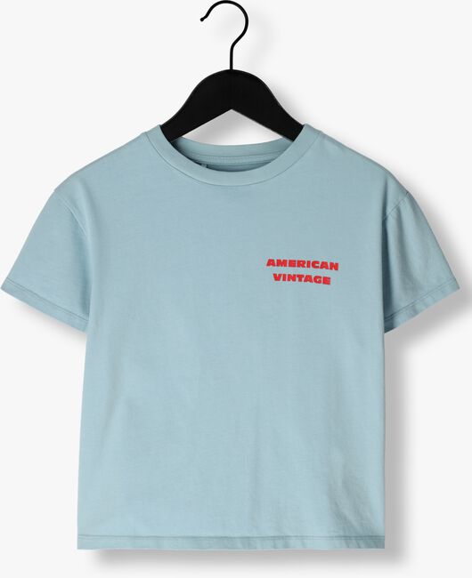 AMERICAN VINTAGE T-shirt FIZVALLEY Bleu clair - large