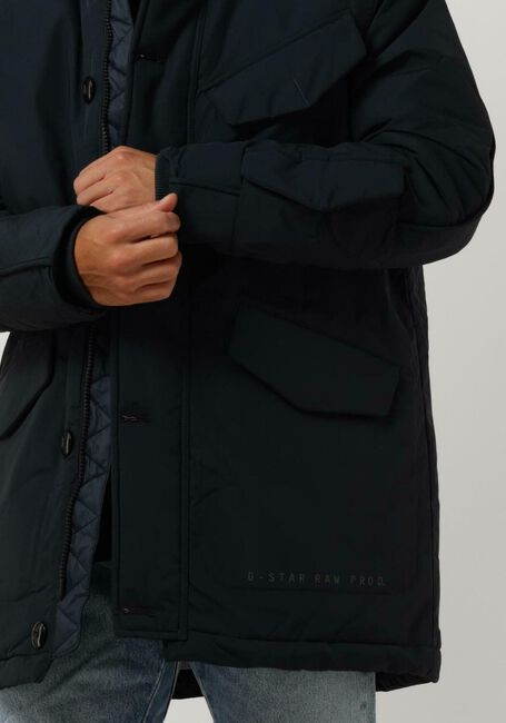 Blauwe G-STAR RAW Jassen VODAN PDD HDD PARKA - large