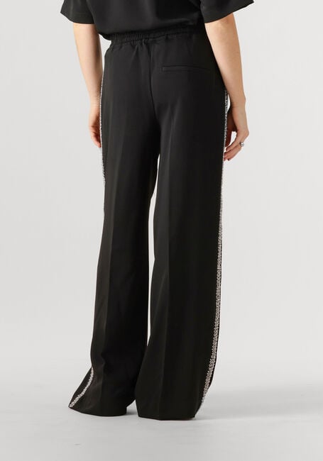 Zwarte CATWALK JUNKIE Wijde broek JOGGER TROUSERS WITH STRASS DETAIL - large