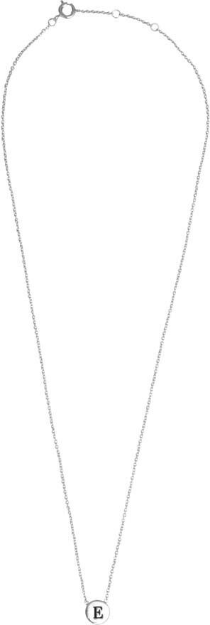 ALLTHELUCKINTHEWORLD Collier CHARACTER NECKLACE LETTER SILV en argent - large