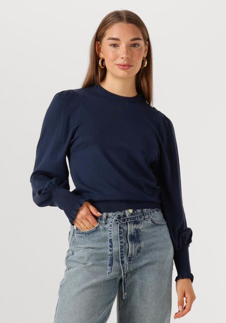 FABIENNE CHAPOT Pull MOLLY BALLOON PULLOVER 3624 Bleu foncé - large