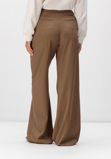 HAUTE L'AMITI&Eacute; Pantalon de jogging MICHELLE TAILOR TIE TALL PANT en marron - large