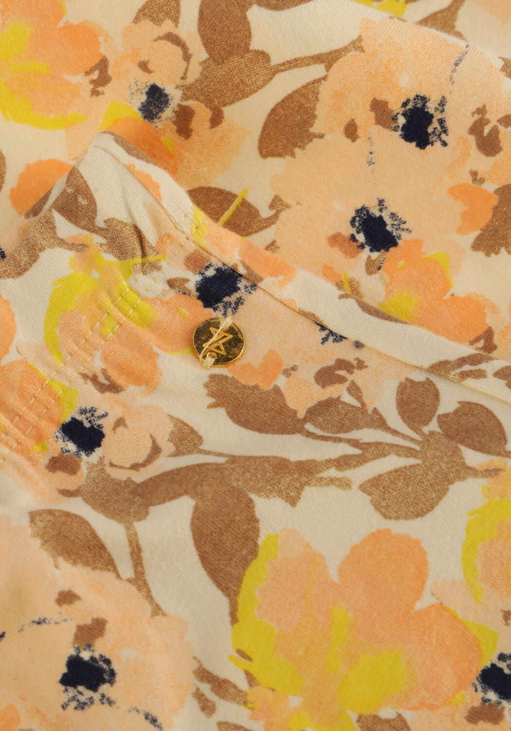 KOKO NOKO Pantalon &eacute;vas&eacute; N58968 en orange - large