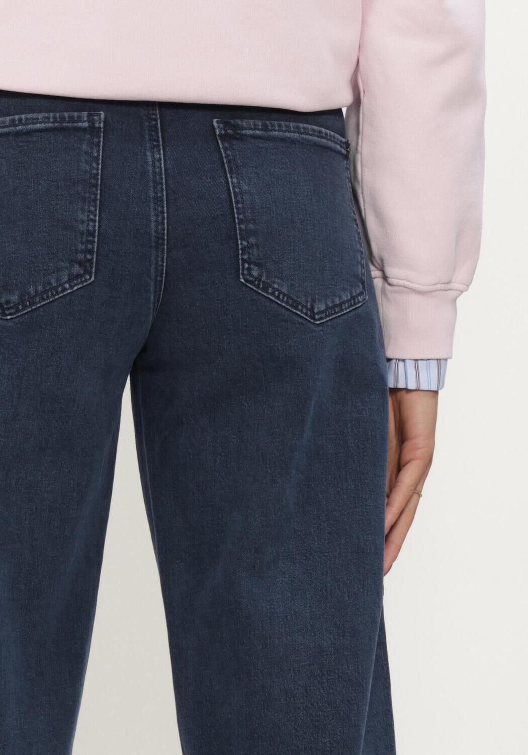 Blauwe CAMBIO Jeans BAGGY TWISTED STUDIO87 - large