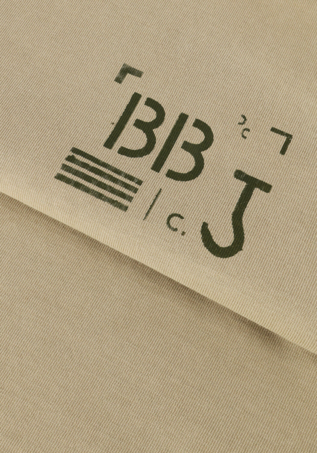 BUTCHER OF BLUE T-shirt ARMY STENCIL TEE en beige - large