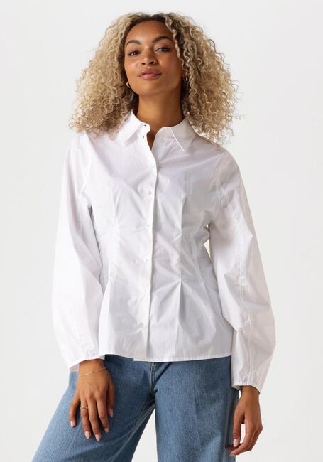 Witte SELECTED FEMME  SLFDELIA LS SHIRT - large