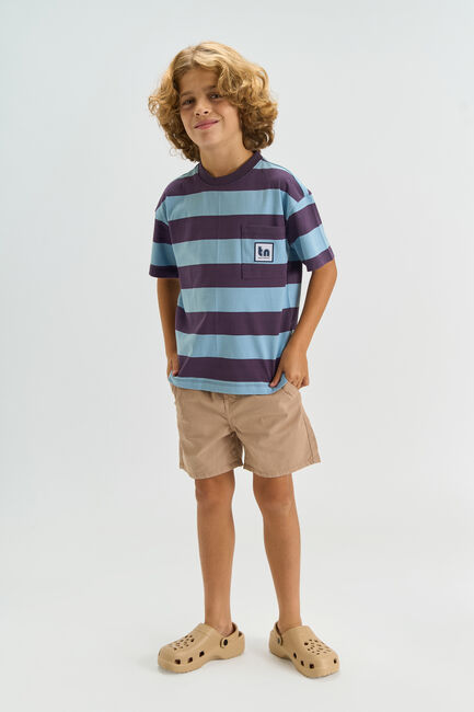 THE NEW T-shirt TNTHOMSON en bleu - large