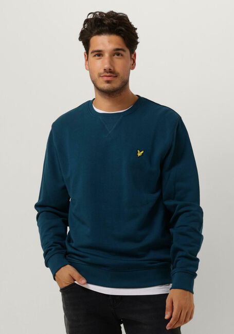 LYLE & SCOTT Pull CREW NECK SWEATSHIRT en bleu - large