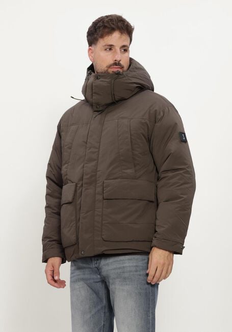 Bruine BUTCHER OF BLUE Jassen BRIGGS PADDED JACKET - large