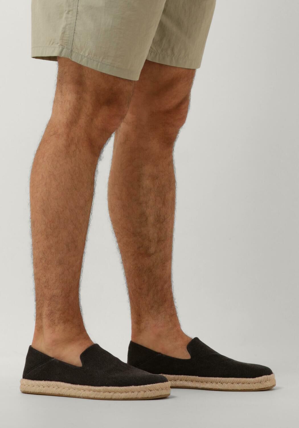 TOMS SANTIAGO HEREN Chaussures &agrave; enfiler en noir - large