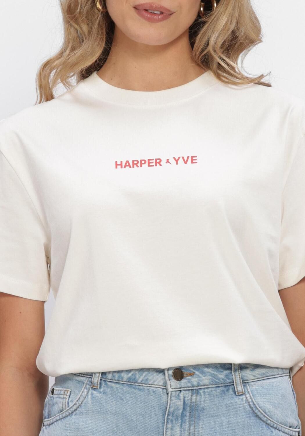 HARPER & YVE T-shirt MEXICANBACK-SS en blanc - large