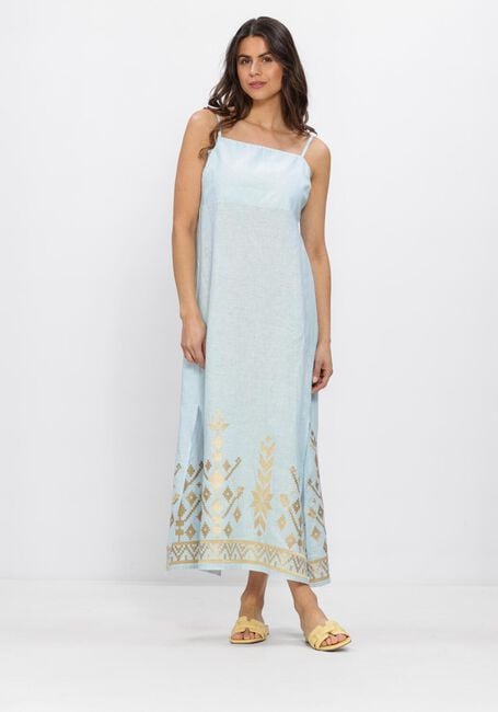 Lichtblauwe GREEK ARCHAIC KORI Jurken S26K-2043211 - large