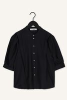 CO'COUTURE CALLUM S/S WING SHIRT Blouses en noir CO'COUTURE CALLUM S/S WING SHIRT Blouses en noir - medium