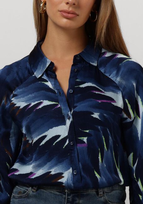 Blauwe POM AMSTERDAM  FEATHERS BLUE - large