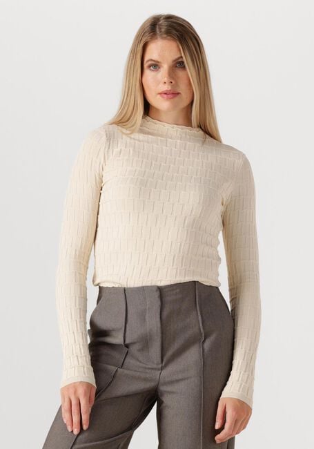 Y.A.S. Pull YASTRIXO LS KNIT PULLOVER Écru - large