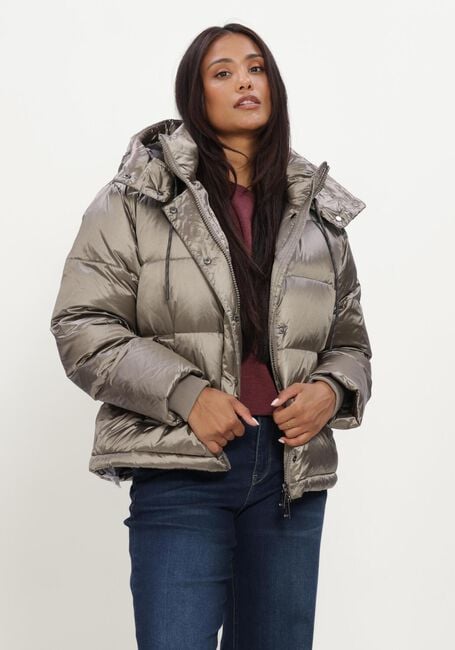 MOS MOSH Veste matelass&eacute; MMJILLY METALLIC DOWN JACKET M&eacute;tallique - large