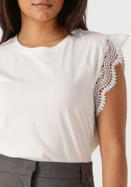 AAIKO T-shirt CORA FANCY CO 144 en blanc - large