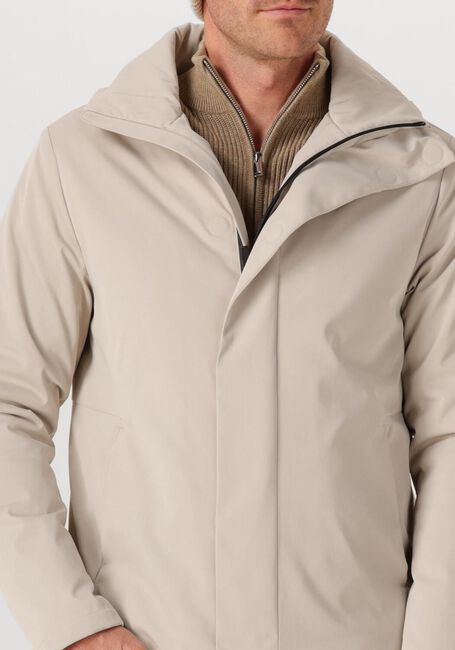 PROFUOMO Manteau Teddy RAINCOAT SHORT MAGNET Sable - large