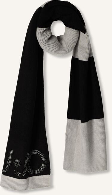 Zwarte LIU JO Sjaal COLOR BLOCK SCARF Zwarte LIU JO Sjaal COLOR BLOCK SCARF - large