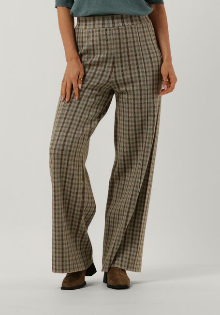MINUS Pantalon large FRANKIE KNIT PANTS 2 en beige - large