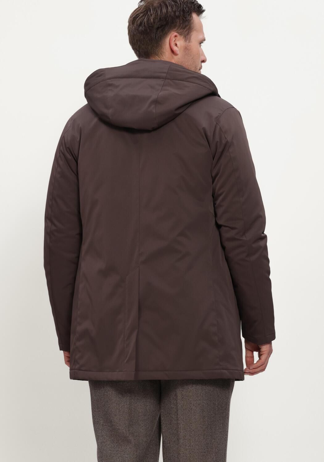 Bruine PROFUOMO Jassen OUTERW RAINCOAT MAGN - large