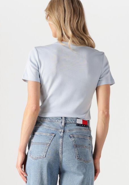 Lichtblauwe TOMMY HILFIGER T-shirt SLIM CODY C-NK SS - large