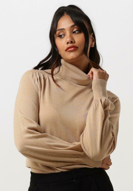 RUBY TUESDAY Col roulé VEANNA TURTLE NECK BALLOON SLEEVES PULL en camel - large