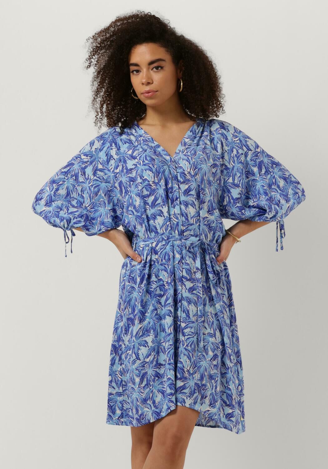 Fabienne chapot jurk blauw outlet