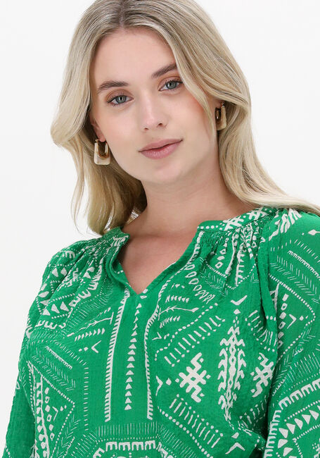 LOUIZON HEXAG TOP Blouses en vert - large