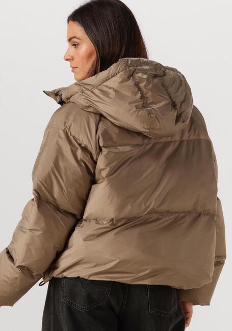 WITHBLACK Veste matelassé WBLEMMA SHORT DOWN PUFFER JACKET en taupe - large
