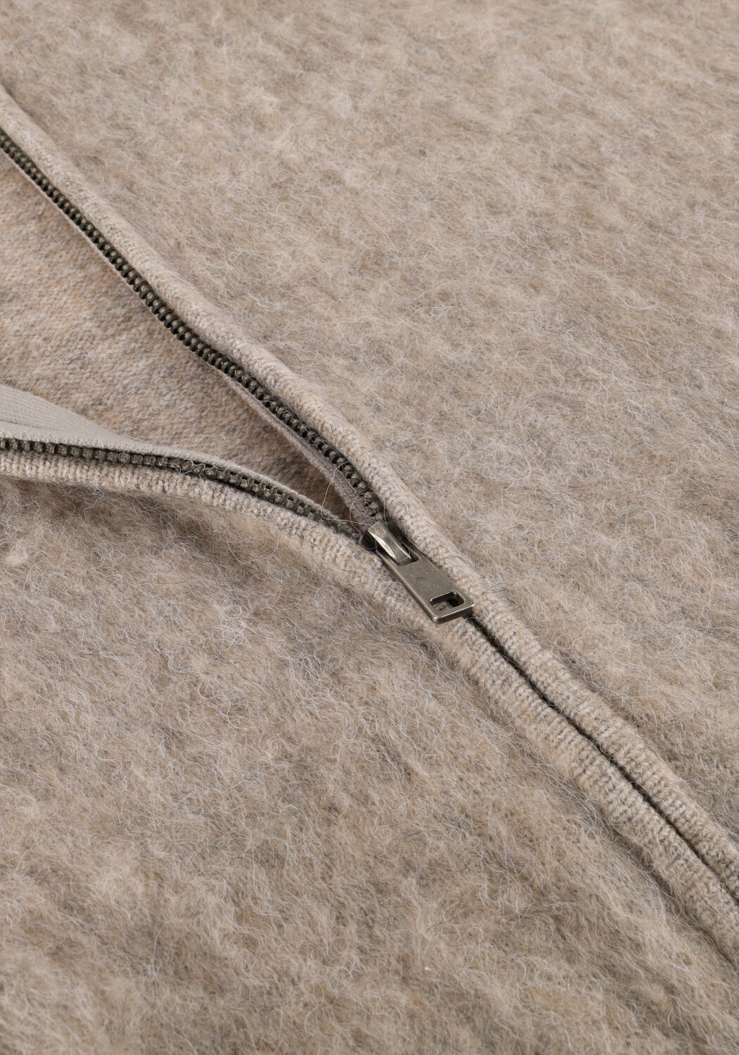 Taupe STUDIO AR Vest HARPER BRUSHED KNIT - large