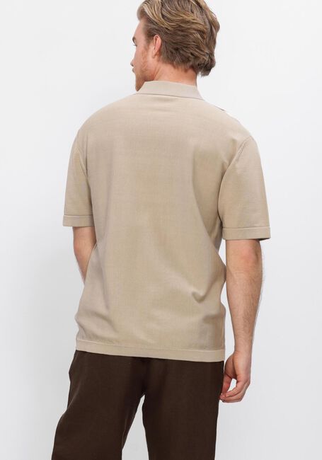 JC RAGS Polo POLO SS ALVIE STRIPE en beige - large