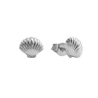 Zilveren ATLITW STUDIO Oorbellen PARADE EARRINGS SEA SHELL - medium