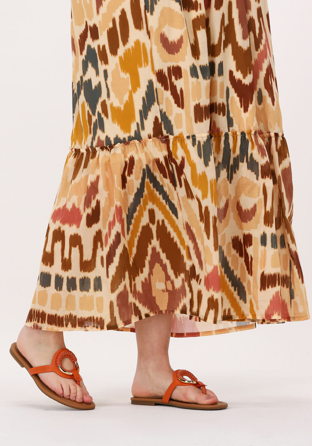 SEE BY CHLO&Eacute; Tongs HANA en orange - large