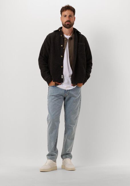 FORÉT Surchemise IVY WOOL OVERSHIRT en bleu - large