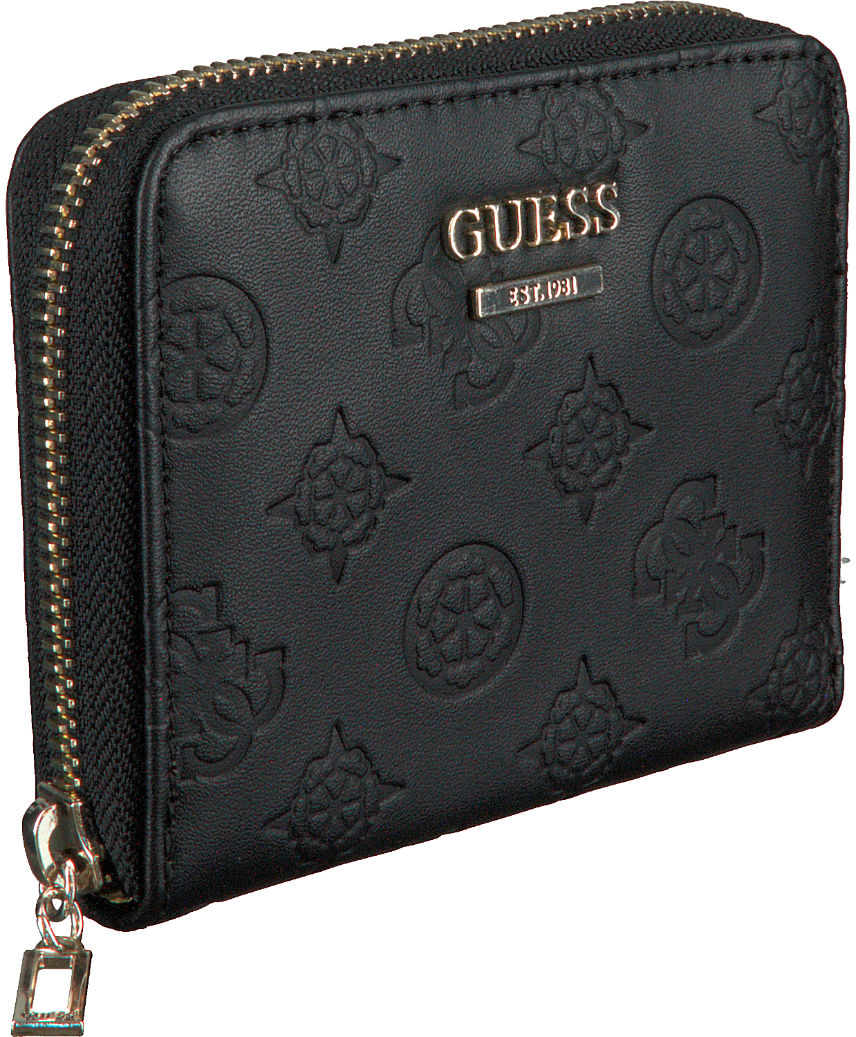 GUESS Porte-monnaie LOGO LOVE SLG en noir - Omoda.be