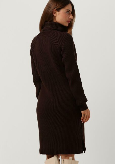 MINUS Mini robe AVA KNIT TURTLENECK DRESS en marron - large