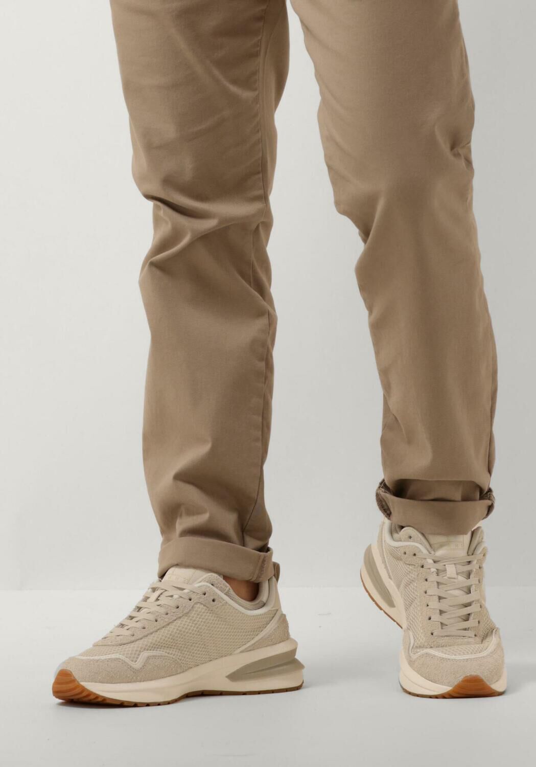 TOMMY JEANS Baskets basses TOMMY JEANS M RUNNER en beige - large