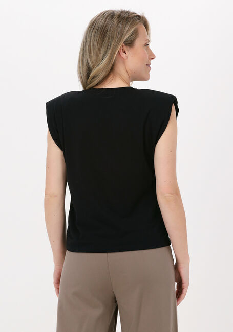 Zwarte OBJECT T-shirt OBJSTEPHANIE JEANETTE S/S TOP - large