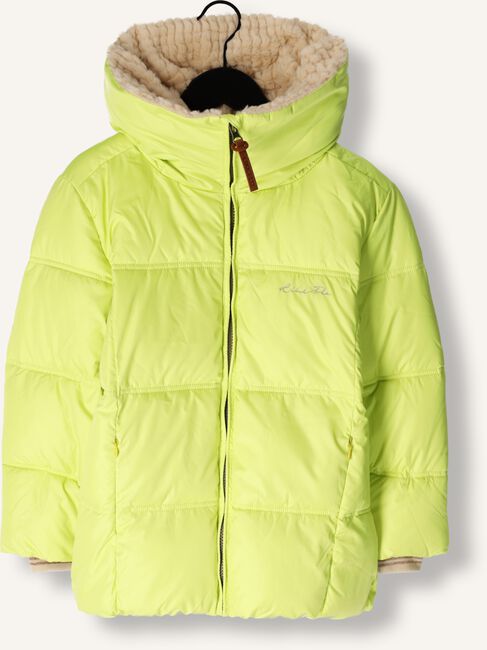 Gele LIKE FLO Gewatteerde jas AMAYA FLO GIRLS SHORT FANCY HOODED JACKET Gele LIKE FLO Gewatteerde jas AMAYA FLO GIRLS SHORT FANCY HOODED JACKET - large