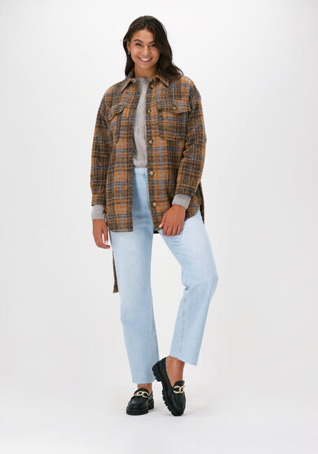 BELLAMY Pull CHARLOTTE CABLE en gris - large