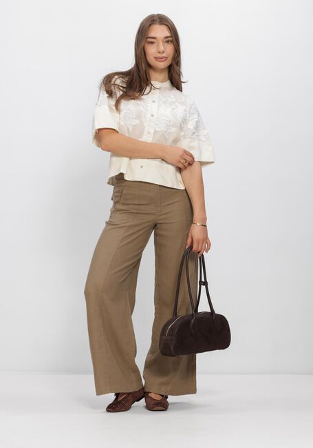 ROUGE EDIT ROUSUMMER HW W/F TROUSER Blazers Ocre - large