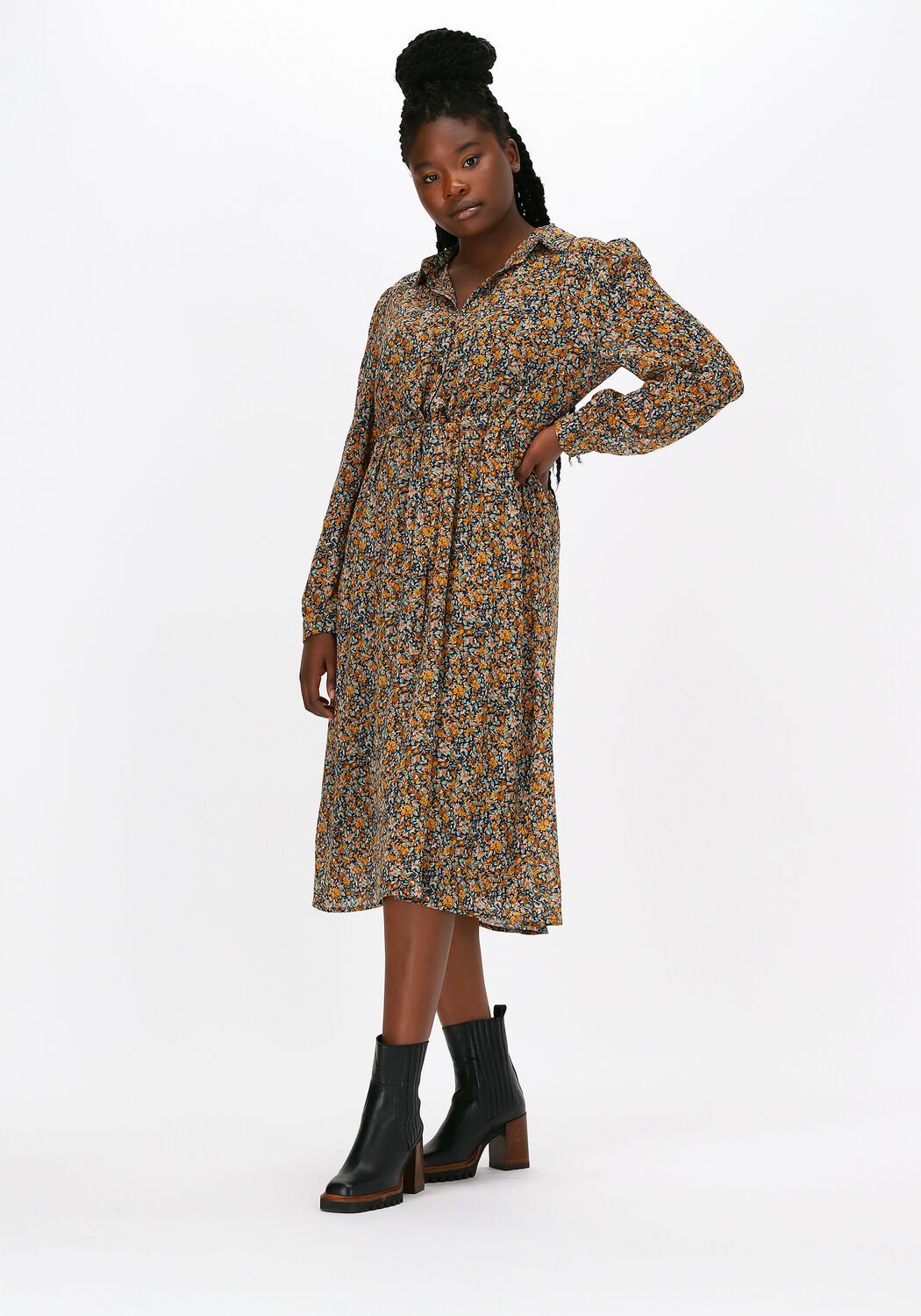 multi lollys laundry midi jurk dita dress