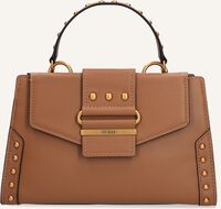 Cognac GUESS Handtas GRETA GIRLFRIEND SATCHEL Cognac GUESS Handtas GRETA GIRLFRIEND SATCHEL - medium