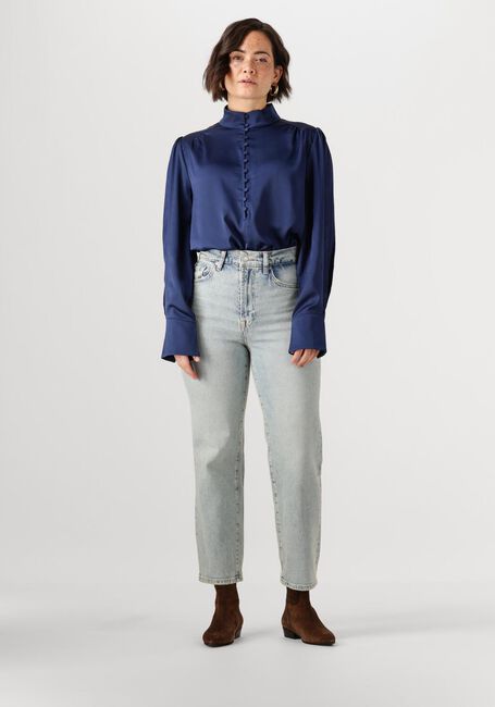 Blauwe 7 FOR ALL MANKIND Mom jeans LOGAN STOVEPIPE SAHARA - large
