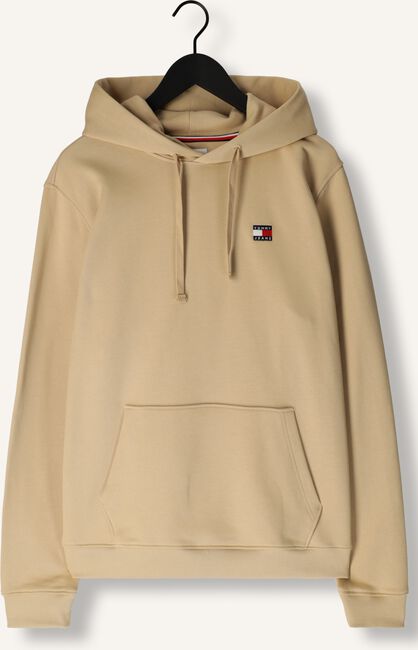 Beige TOMMY JEANS Sweater TJM REG BADGE HOODIE Beige TOMMY JEANS Sweater TJM REG BADGE HOODIE - large