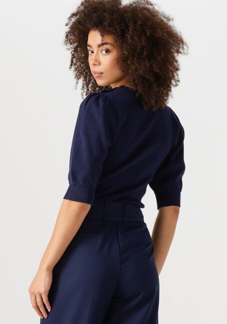 FABIENNE CHAPOT Pull LILLIAN SHORT SLEEVE PULLOVER Bleu foncé - large