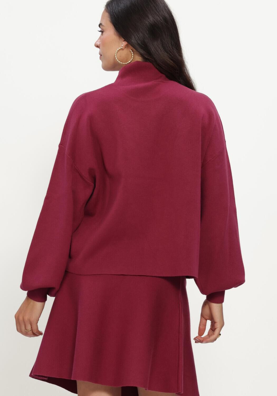 MSCH COPENHAGEN Pull MSCHMERCY EAST M PULLOVER Bordeaux - large