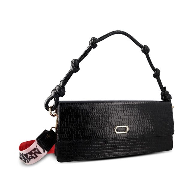 JAN JANSEN CLIMBING BAGUETTE BAG Sac bandoulière en noir - large